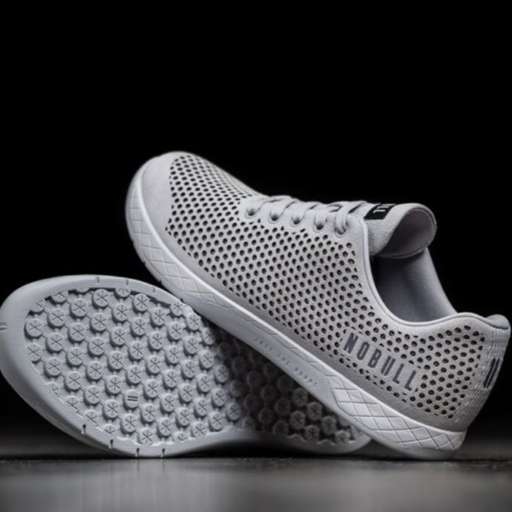 Suede Trainers | Nobull | Grey | W9 / M7.5